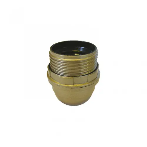 Acheter En Ligne Douille 1/2 filetée E27 TIBELEC, plastique, or 60 W – TIBELEC