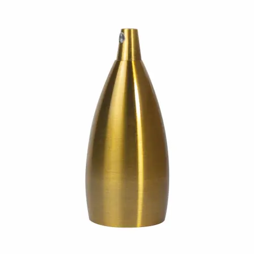 Douille e27 + cache metal bronze d47mm tibelec – TIBELEC Nouveauté