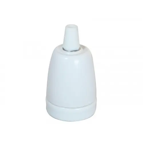 Haute Qualité Douille e27 filetage ceramique blanc TIBELEC – TIBELEC