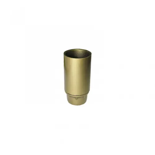 Douille lisse E14 TIBELEC, plastique, or 40 W – TIBELEC Meilleur Choix