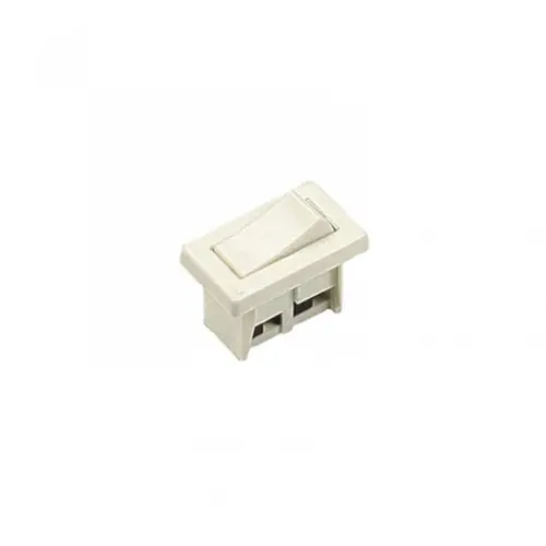 Interrupteur à encastrer TIBELEC, plastique, blanc – TIBELEC Nouvelle Collection