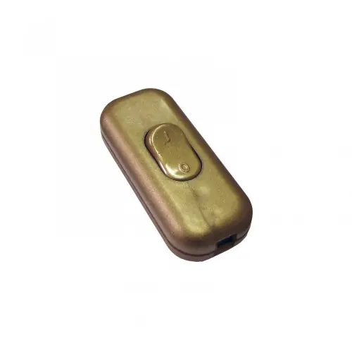 Interrupteur TIBELEC, plastique, or – TIBELEC Prix Choc