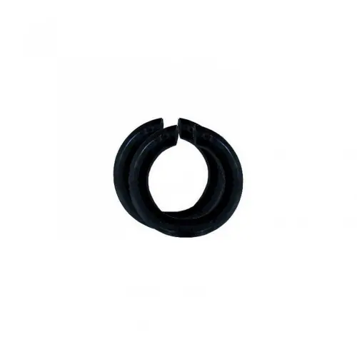 Prix Choc Lot de 2 bagues abat-jour B22 / E14 TIBELEC, plastique, noir – TIBELEC