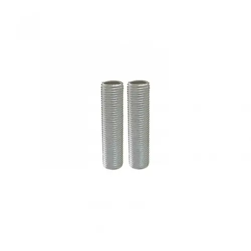 Quantité Limitée Lot de 2 tubulures TIBELEC, acier, gris – TIBELEC