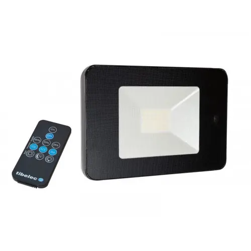 Super Prix Projecteur À Fixer À Détection Extérieur Led Intégrée 2600 Lm Noir – TIBELEC