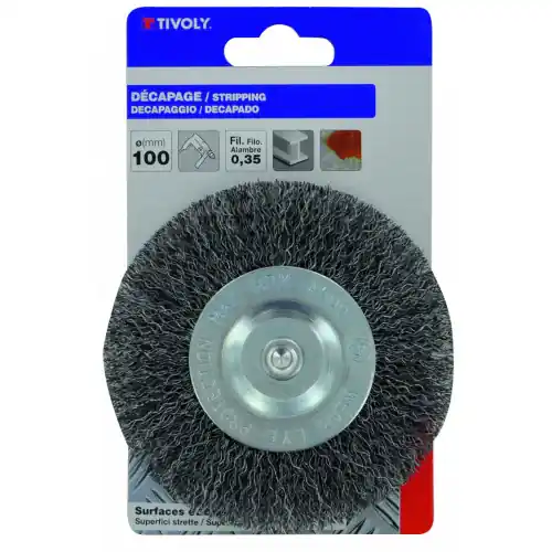 Expédié Aujourd&rsquo;hui Brosse circulaire perceuse pour métal TIVOLY, Diam.100 mm – TIVOLY