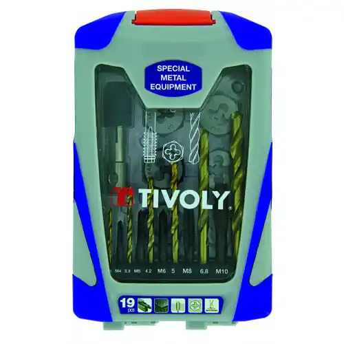 Dernier Modèle Coffret de 19 forets pour métal TIVOLY – TIVOLY