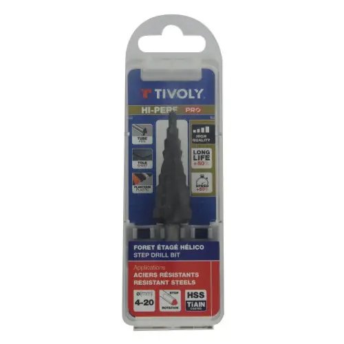 Foret à métal, TIVOLY, diam. 4 à 20 mm, L.151 mm – TIVOLY Offre Spéciale