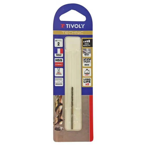 Vente Flash Foret métaux technic slr, diam. 2 x 16 cm – TIVOLY