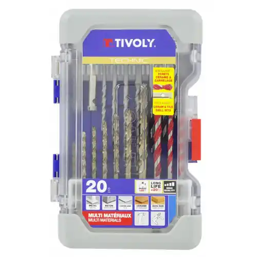 Malette ranger HSS béton carrelage diamant multimatériau TIVOLY – TIVOLY Certifié