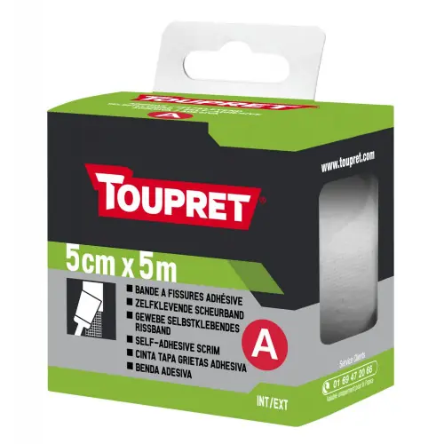 Bande a fissures arme TOUPRET, L.5 m x l.5cm – Toupret Marque