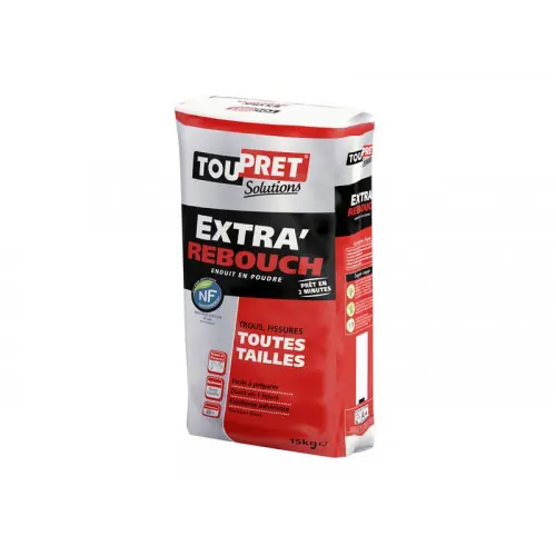 Livraison Express Enduit De Rebouchage 15 Kg En Poudre, Pour Mur / Plafond I – Toupret