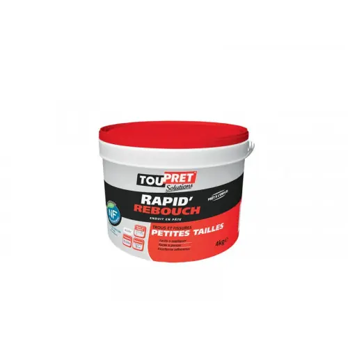 Prix Réduit Enduit De Rebouchage 4 Kg En Pâte, Pour Mur / Plafond Inté – Toupret