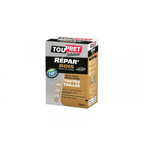 Enduit De Réparation, Repar‘ Bois, Toupret, Marron 1 L – Toupret Offre Spéciale