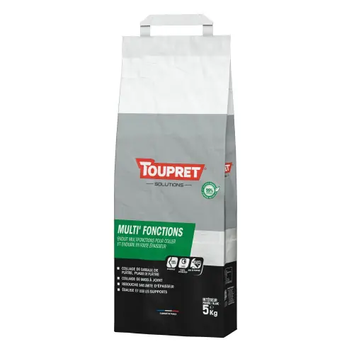 Enduit multifonction en poudre 5 kg – Toupret Vente Directe