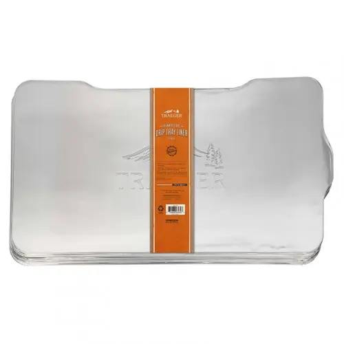 5 Plaques en alu de récupération de graisses – 72 x 39 x 0,3 cm – Traeger Bon Marché