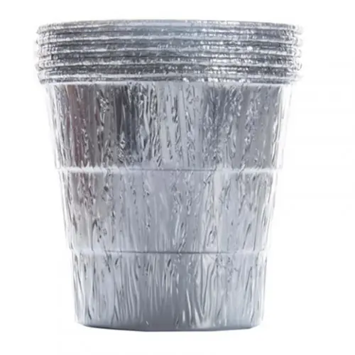 Prix Promo 5 Seaux aluminium de récupération de graisses (Pro, Ironwood) – 14 x 12 x 11 cm – Traeger