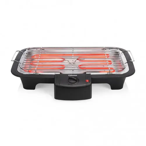 Barbecue électrique de table 2000 W – grille réglable 38 x 22 cm – bac à eau anti-fumée – Tristar Vente Directe