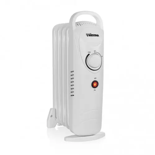 Prix Cassé Radiateur à bain d’huile Tristar KA-5103 – 500 W – 5 ailettes – Thermostat réglable – Tristar