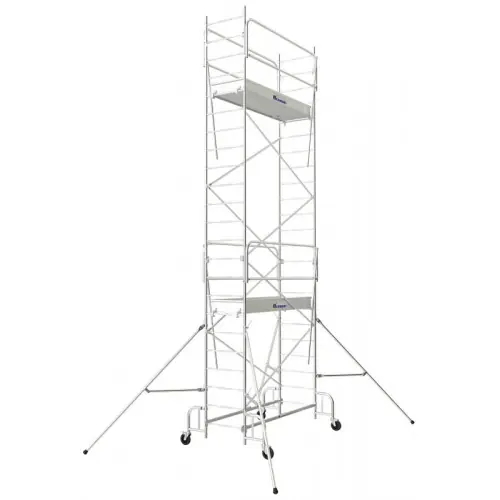 Seulement Aujourd'hui Echafaudage roulant JUNIOR 200 4m80 plancher ( 6m80 travail) - Tubesca-Comabi