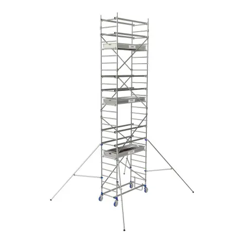 Acheter En Ligne Echafaudages roulants en aluminium Cross 180 - 2 planchers - plancher 2,85 m - Tubesca-Comabi