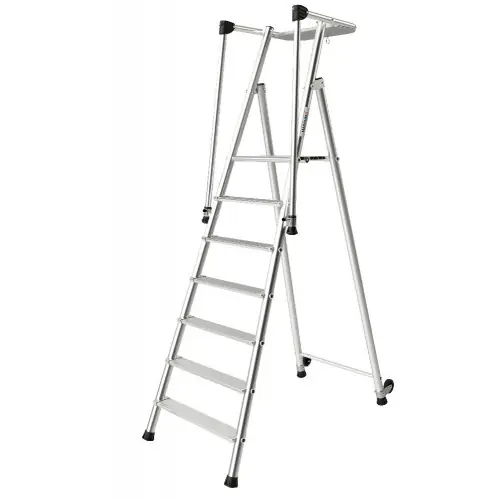 Super Prix Marchepied MAGNUM 3 - 7 marches - Hauteur de travail 3,66m - Tubesca-Comabi