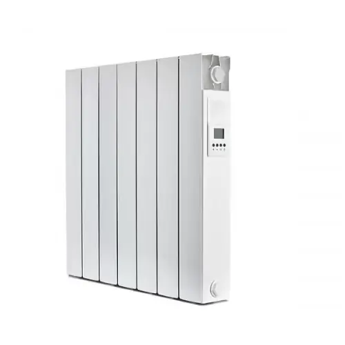 Radiateur électrique connecté – Volupta blanc – 1500 W – Inertie céramique – Horizontal – UNIV‘R CHAUFFAGE Vente Directe