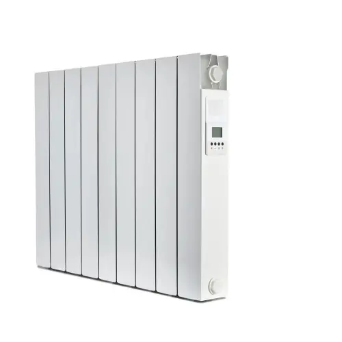 Jusqu&rsquo;à Épuisement Des Stocks Radiateur électrique connecté – Volupta blanc – 2000 W – Inertie sèche – Horizontal – UNIV‘R CHAUFFAGE