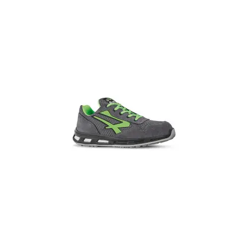 Chaussure de securite redlion point - s1 Gris / Vert fluo 46 - UPOWER Prix Bas