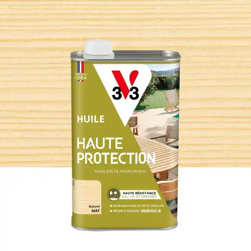 Acheter Direct Huile pour bois extérieur V33 Haute protection naturel mat 1 l – V33