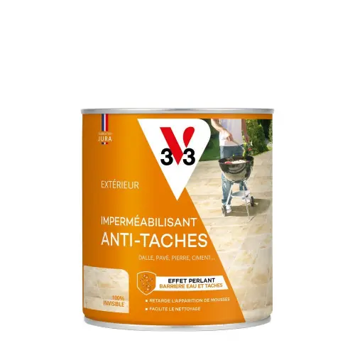 Satisfait Ou Remboursé Imperméabilisant anti tâches V33 mat, 0.75 l – V33
