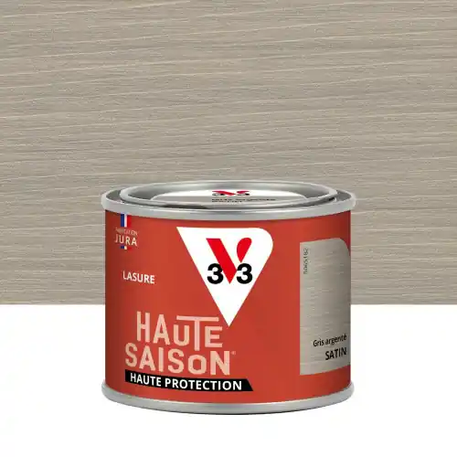 Affaire À Saisir Lasure V33 Haute saison 8 ans gris argent satiné 0.125 l – V33