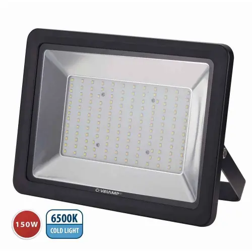 Top Vente PADLIGHT POWER, projecteur LED SMD 150W IP65 noir 6500K – VELAMP