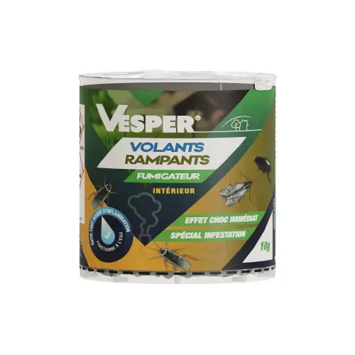 Populaire Fumigateur insecticide volants/rampants 10 g – Effet choc immédiat – Vesper