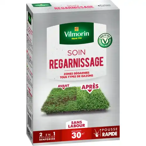 Soin regarnissage 2 en 1, VILMORIN, 500 g 30 m² – VILMORIN Prix Choc
