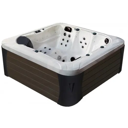Spa rigide 5 places - 216 x 216 x 90 cm HOUSTON - WATER CLIP Petit Prix