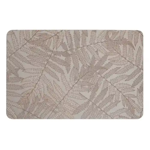 Expédié Aujourd&rsquo;hui Tapis de bain l.39 x L.60 cm feuillage beige Diatomite dafni WENKO – WENKO