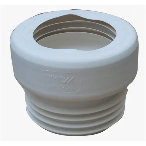 Sortie de cuvette wc droite diam.10 cm longueur 9,5 cm wirquin - WIRQUIN Prix Promo