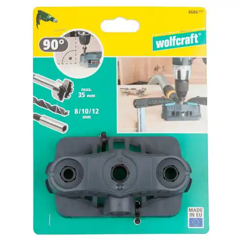 1 guide de perçage mobile + porte-embouts bois WOLFCRAFT – WOLFCRAFT Usine Directe
