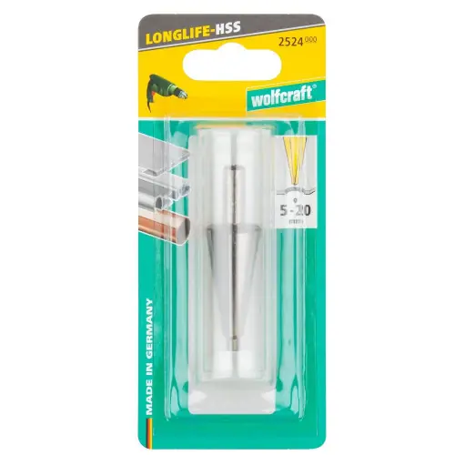 Alesoir Diamètre 5-20MM mm WOLFCRAFT - WOLFCRAFT Certifié