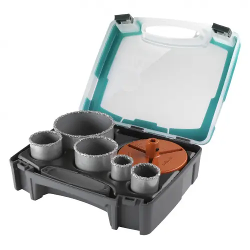 Acheter En Ligne Coffret maçonnerie Diam.33/43/53/68/103 mm WOLFCRAFT - WOLFCRAFT