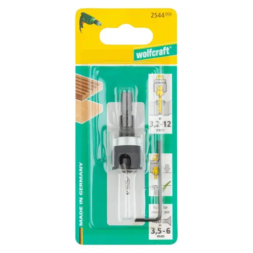 Affaire À Saisir Foret fraise HSS 6 PANS diamètre 3.2 à 12 mm WOLFCRAFT – WOLFCRAFT