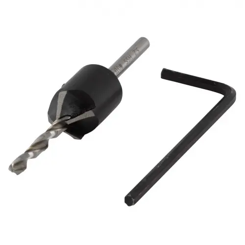 Perforateur bois multimatériau, Diam.3.2 mm WOLFCRAFT - WOLFCRAFT Pas Cher