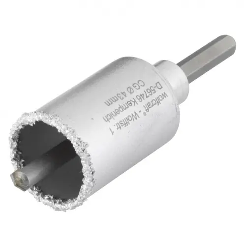 Trépan parpaing multimatériau, Diam.Trépan de 41 à 60 mm WOLFCRAFT - WOLFCRAFT Achetez Aujourd'hui