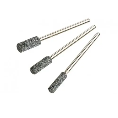 Wolfcraft – 3 Meules Abrasives Sur Tige Pour Affûter Chaines De Tronçonneuse – 2175000 – WOLFCRAFT Offre Spéciale