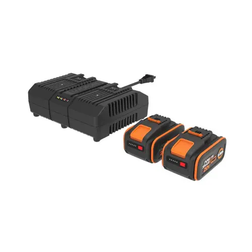 Chargeur et batterie WORX, 20 V, 5 Ah Wa3260.j lithium-ion – Worx Marque