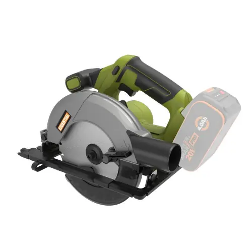 Vente Flash Scie circulaire sans fil WORX ES535.9, 0 batterie – Worx