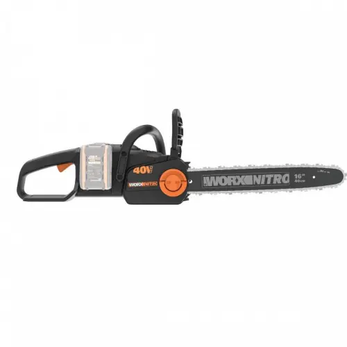 Must-Have Tronconneuse sur batterie WORX 20 V, guide de 40 cm sans batterie - Worx