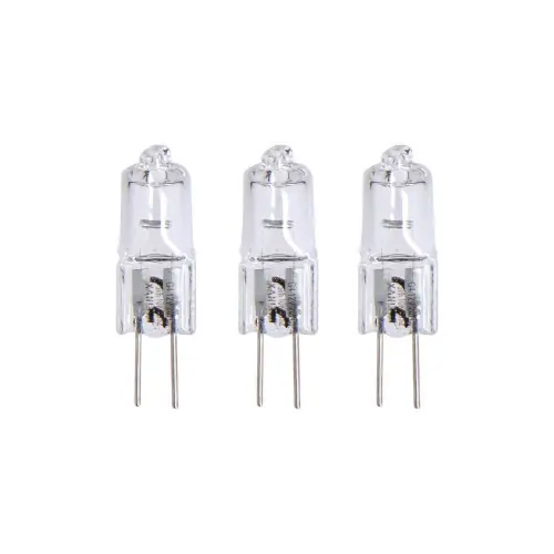 Satisfait Ou Remboursé Lot de 3 ampoules halogène, capsule G4, 375lm, blanc chaud, dimmables, XANLITE – XANLITE