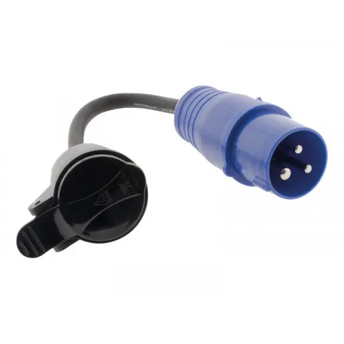 Adaptateur caravane femelle 16 A en mâle CEE17 3g2.5 mm², ZENITECH – ZENITECH Offre Exclusive
